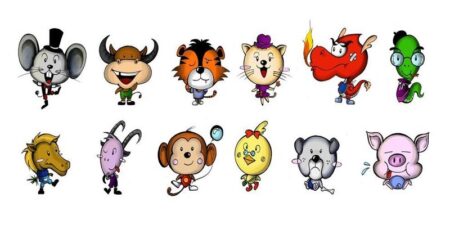 bảng số đề con vật