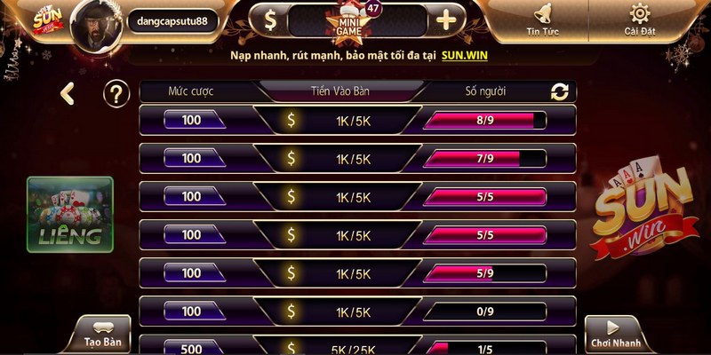 Bài liêng muốn giành chiến thắng phải có mẹo chơi