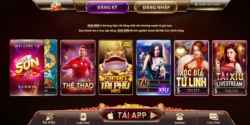 SUNWIN cung cấp thể thao trực tuyến thương hiệu Saba